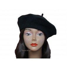 US SELLER Good Quality Classic French 100% Wool Solid Color Mujer&apos;s Beret  eb-94160913